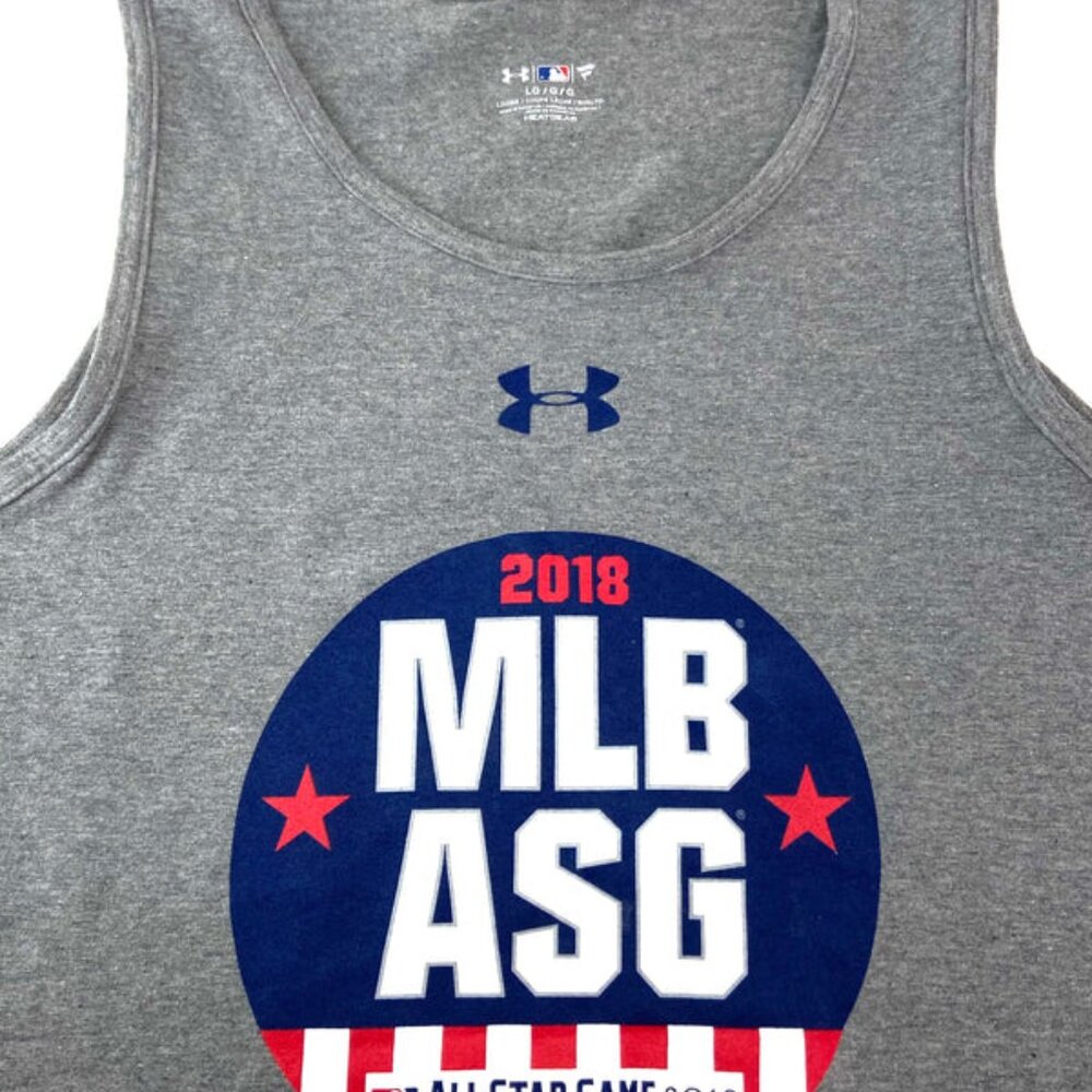 MLB All Star Game 2018 Adult Large NOS "Heatgear" Unisex Tank Top